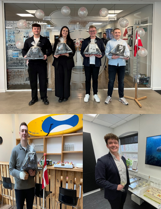Trainees at ALPI Denmark completed education as freight forwarders