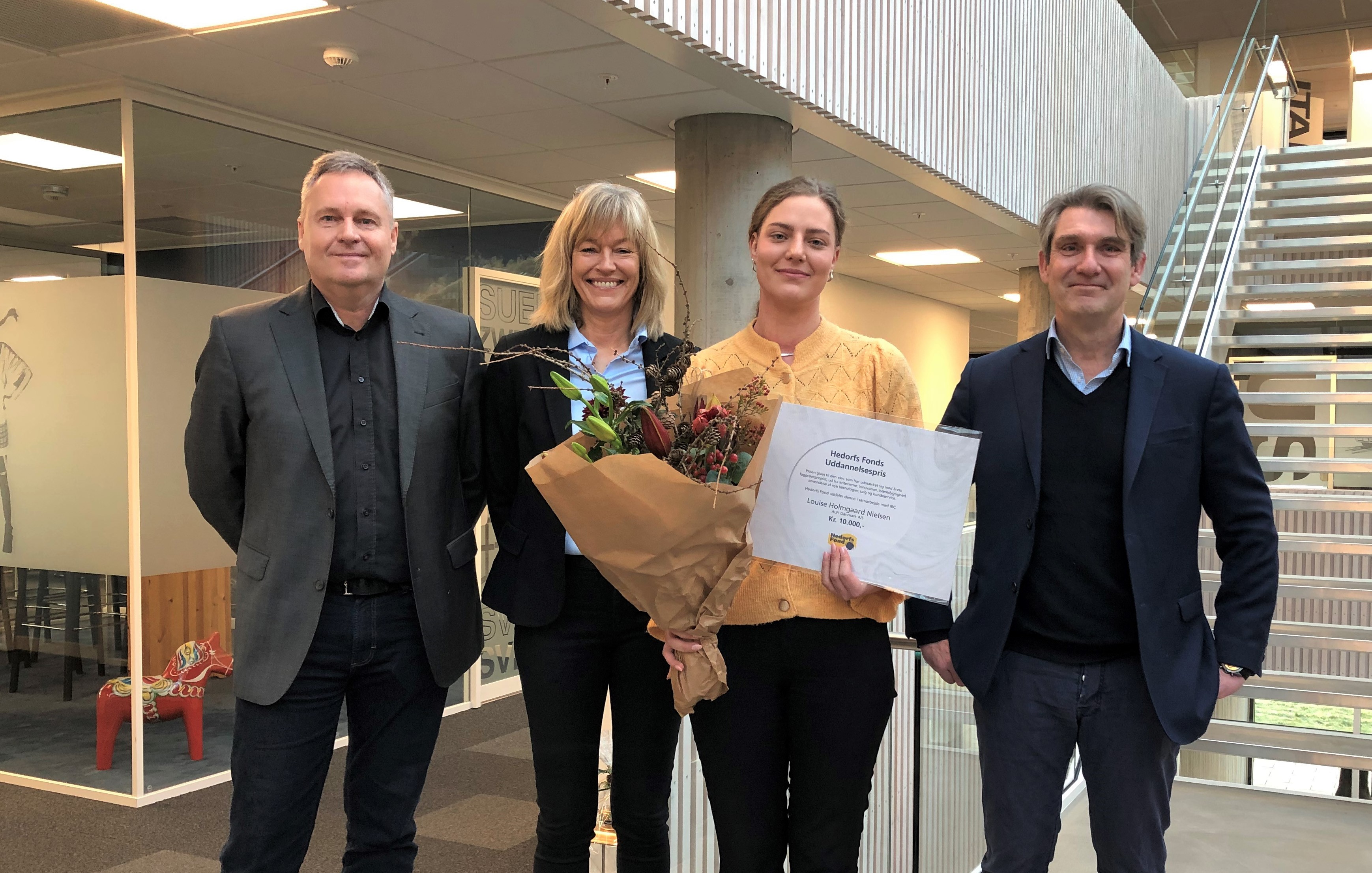 ALPI Danmark has been awarded the Education of the Year Award in freight forwarding in Denmark 